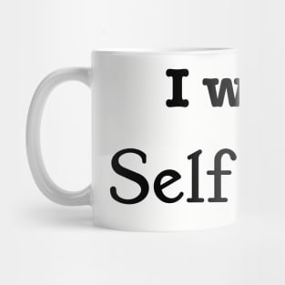 I Write Self-Help Mug